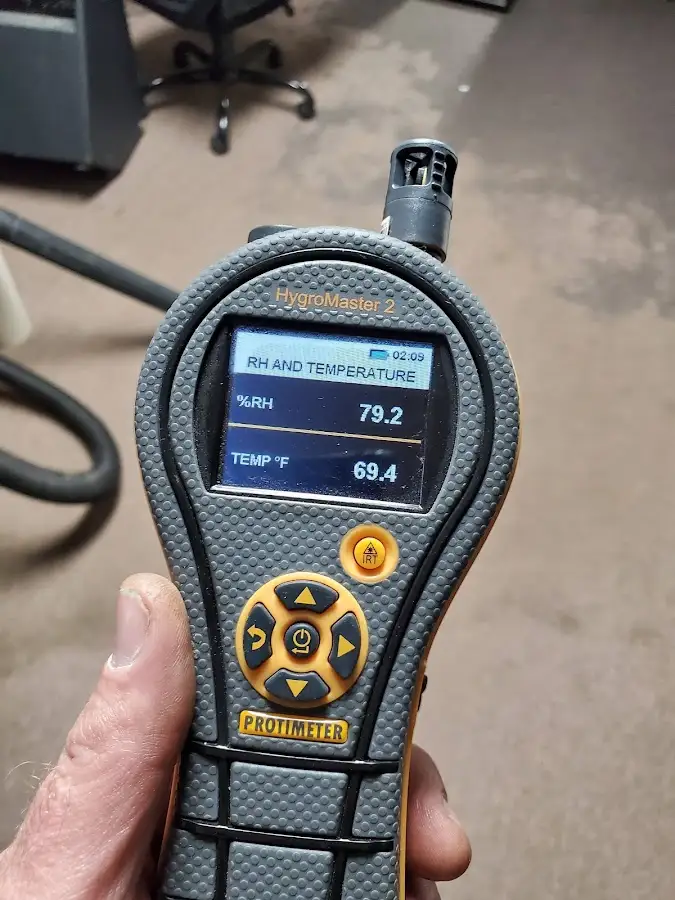Moisture meter humidity assessment for Mold Remediation & Removal in Providence Village